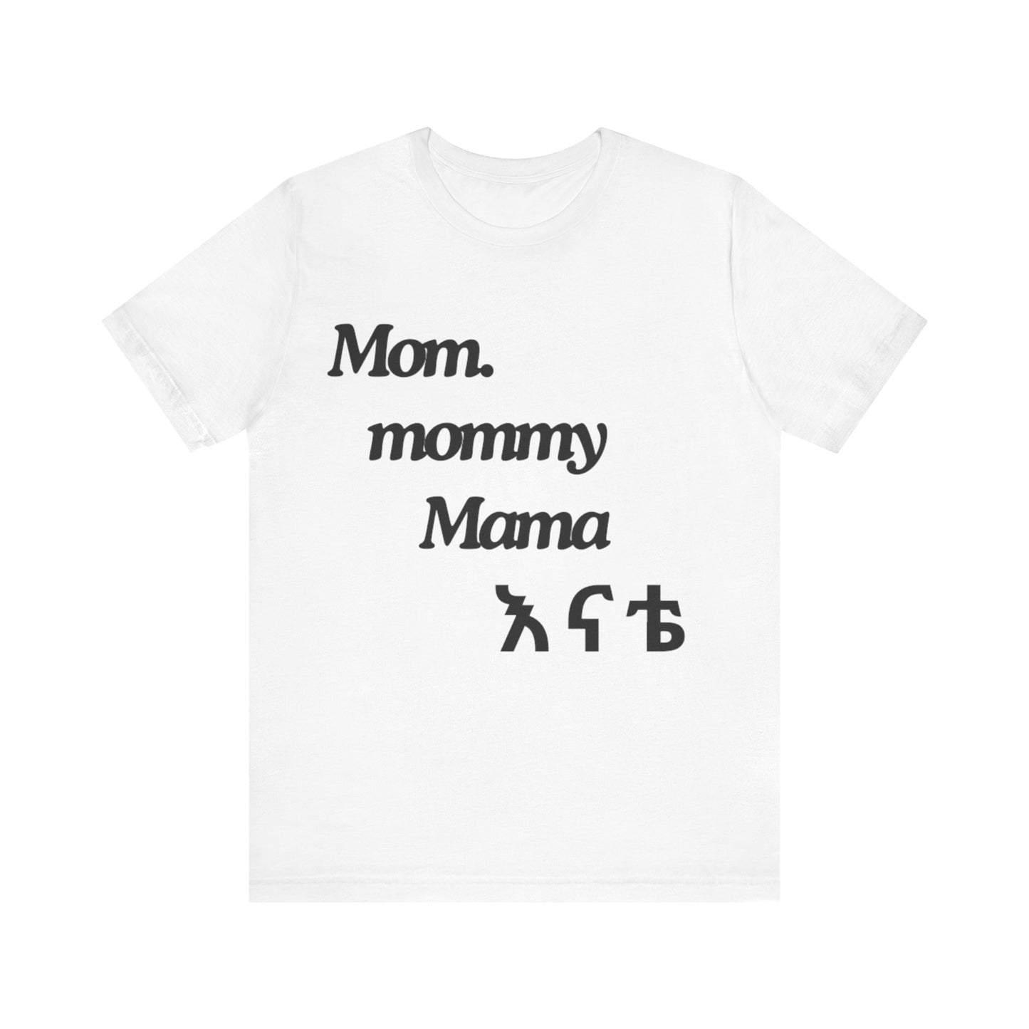 Mom. mommy. Mama. Enate #Black Print