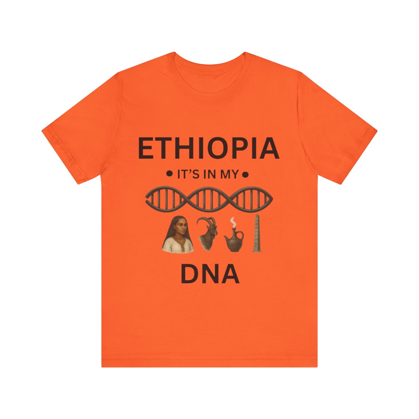Ethiopia in My DNA #Black Print