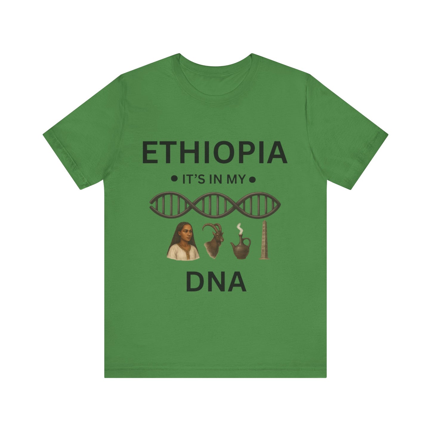 Ethiopia in My DNA #Black Print