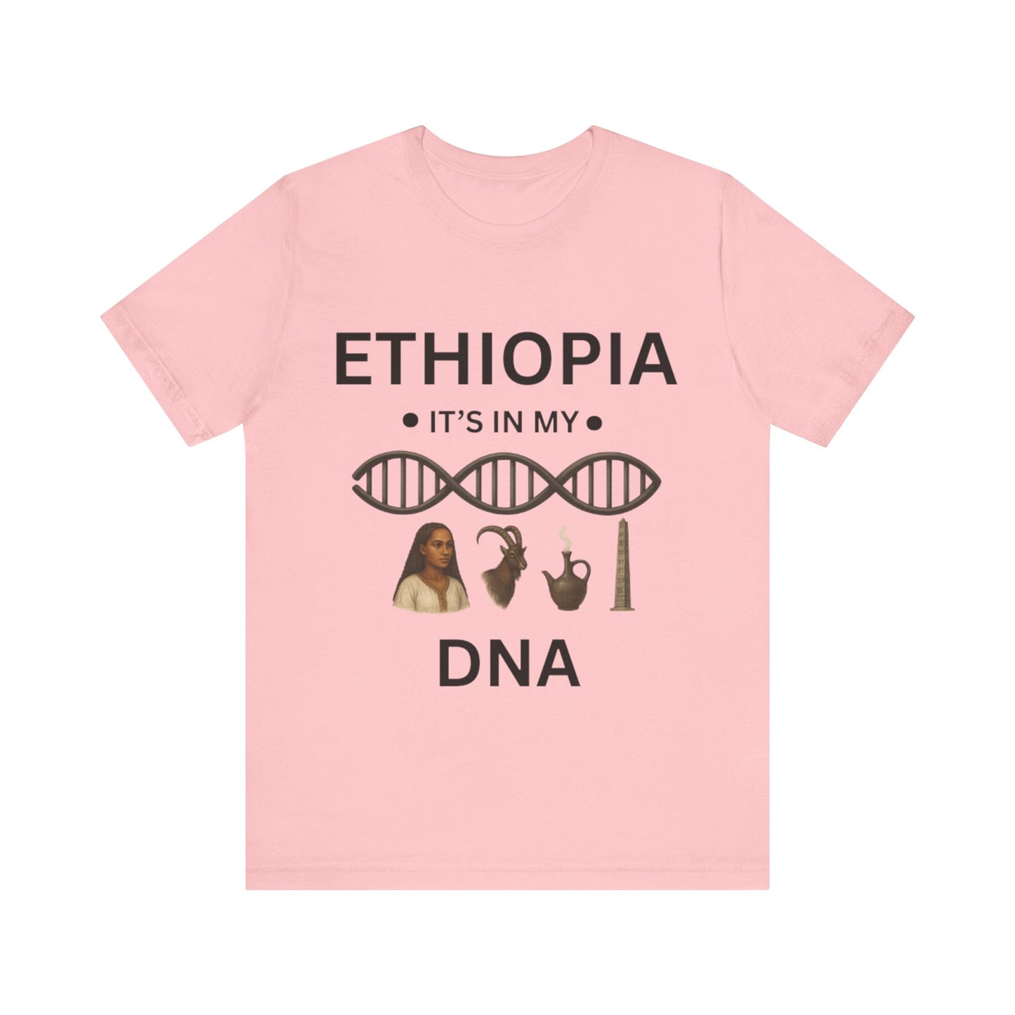 Ethiopia in My DNA #Black Print
