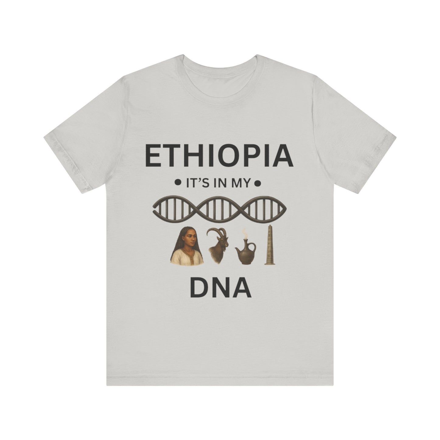 Ethiopia in My DNA #Black Print