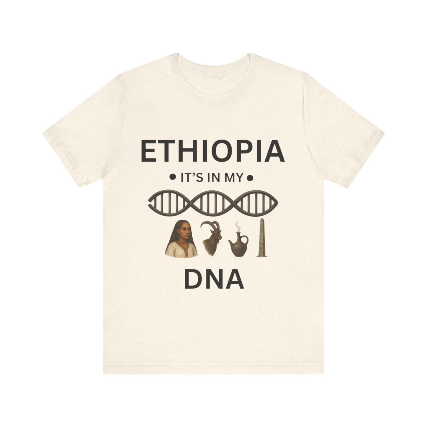 Ethiopia in My DNA #Black Print
