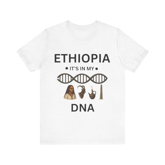 Ethiopia in My DNA #Black Print